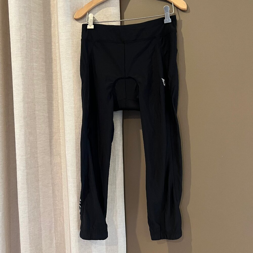 BALEAF black padded Cycling Pants, Cyclists, spin capri leggings, Size Small